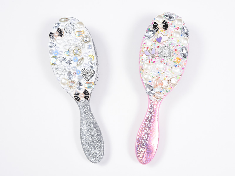 Jewelry Bling Ovalna četka za raščešljavanje kose