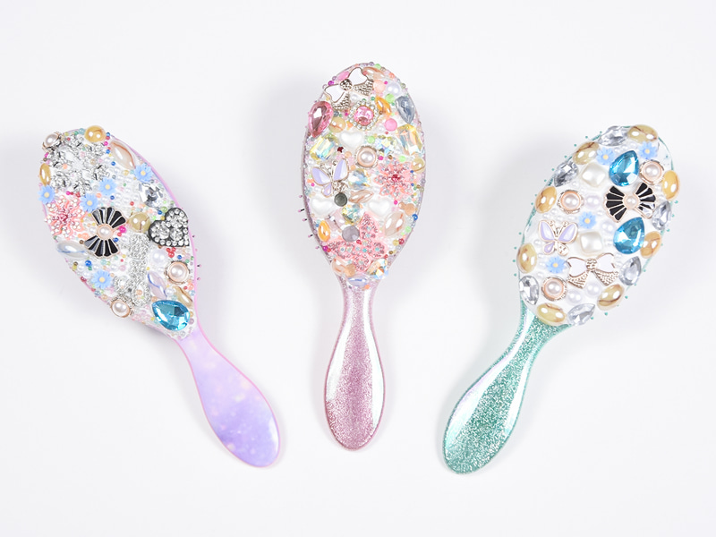 Jewelry Bling Ovalna četka za raščešljavanje kose