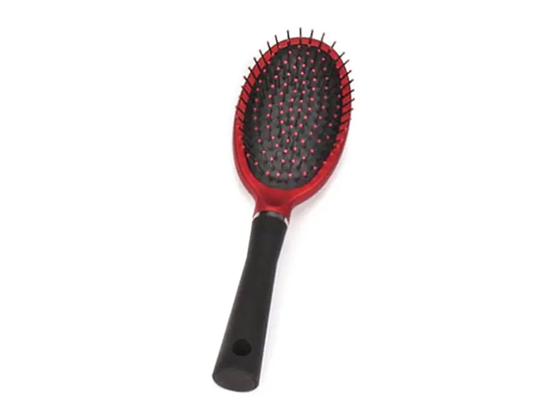 Set četki za kosu s plastičnim jastučićima i ventilacijskim otvorom od gume