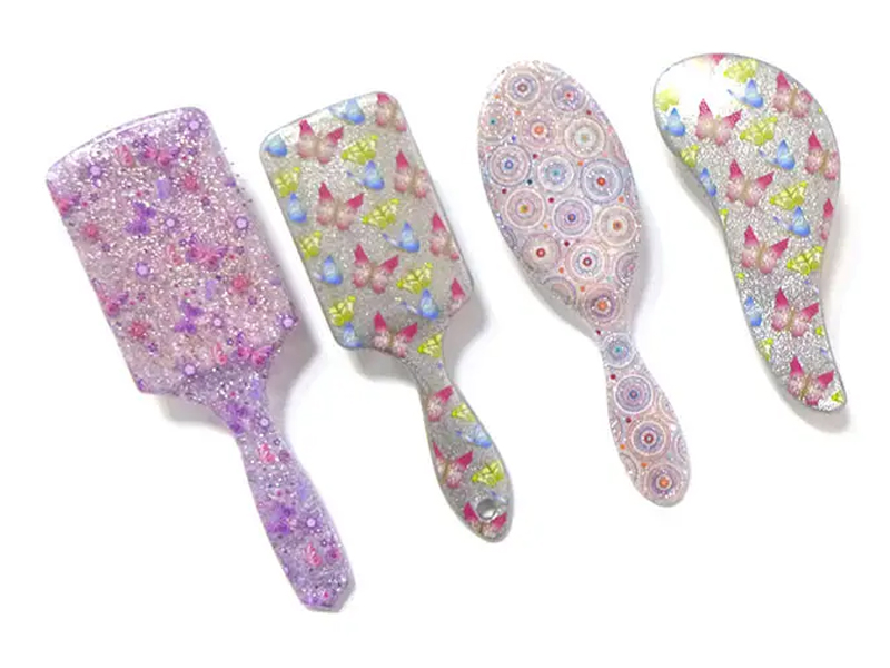 Mini Soft Touch plastična četka za raščešljavanje kose