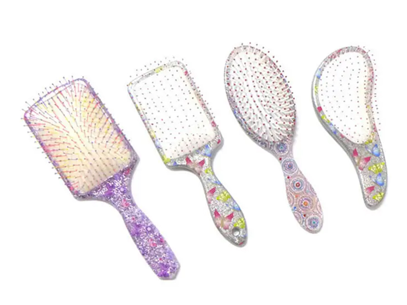 Mini Soft Touch plastična četka za raščešljavanje kose