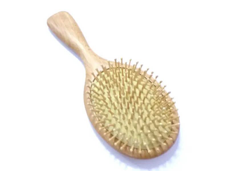 Baby Paddle drvena masažna četka za kosu